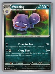 Weezing 092/159 Journey Together Uncommon