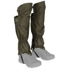 Gamaschen Overknee N&auml;sseschutz Beinlinge extralang wasserdicht Gaiters RV oliv