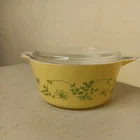 Vintage Pyrex Shenandoah  Covered Casserole Bowl With Lid 474 B