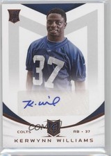 2013 Panini Momentum Rookie Signatures 259/599 Kerwynn Williams #153 Auto 1b8