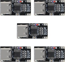 5pcs USB-C PD Type C Trigger Board PD/QC Decoy Fast Charger Module Support DC 9V