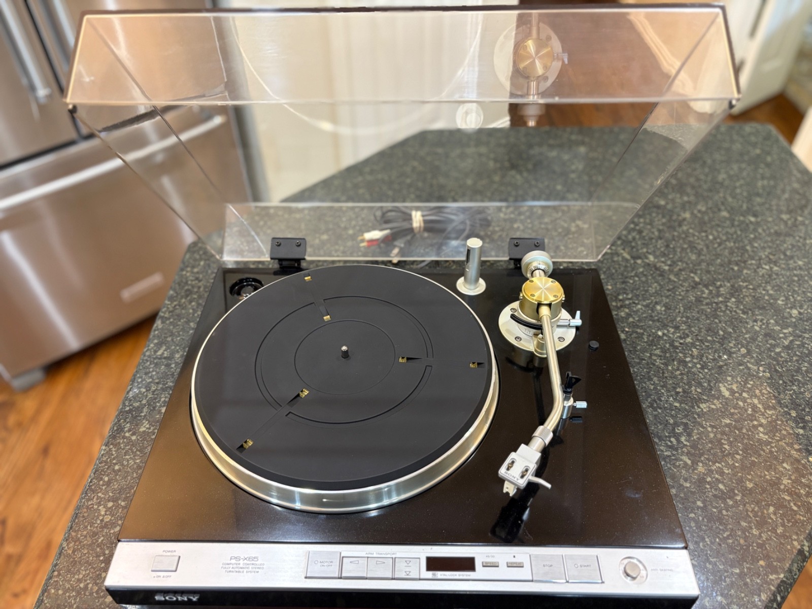 Sony PS-X65 Direct Drive Turntable–Serviced-Fully Tested & Working-EXCELLENT!!!