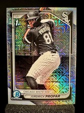 2024 JURDRICK PROFAR 1st Bowman Chrome  #BCP-218 Mojo Refractor White Sox ROOKIE