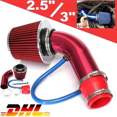 Air Intake Filter Kit Sport Luftfilter 2.5'' & 3'' 76mm KFZ Auto Sportluftfilter