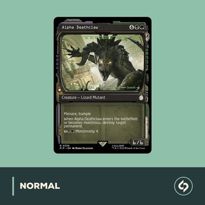 MTG | Alpha Deathclaw | FALLOUT | NM | EN | SHOWCASE | MAGIC