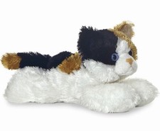 Aurora Mini Flopsie Esmeralda Calico Cat 8-Inch Stuffed Animal Plush EUC