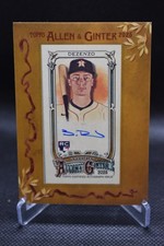 Zach Dezenzo Rookie Auto 2025 Allen & Ginter Framed Mini Houston Astros