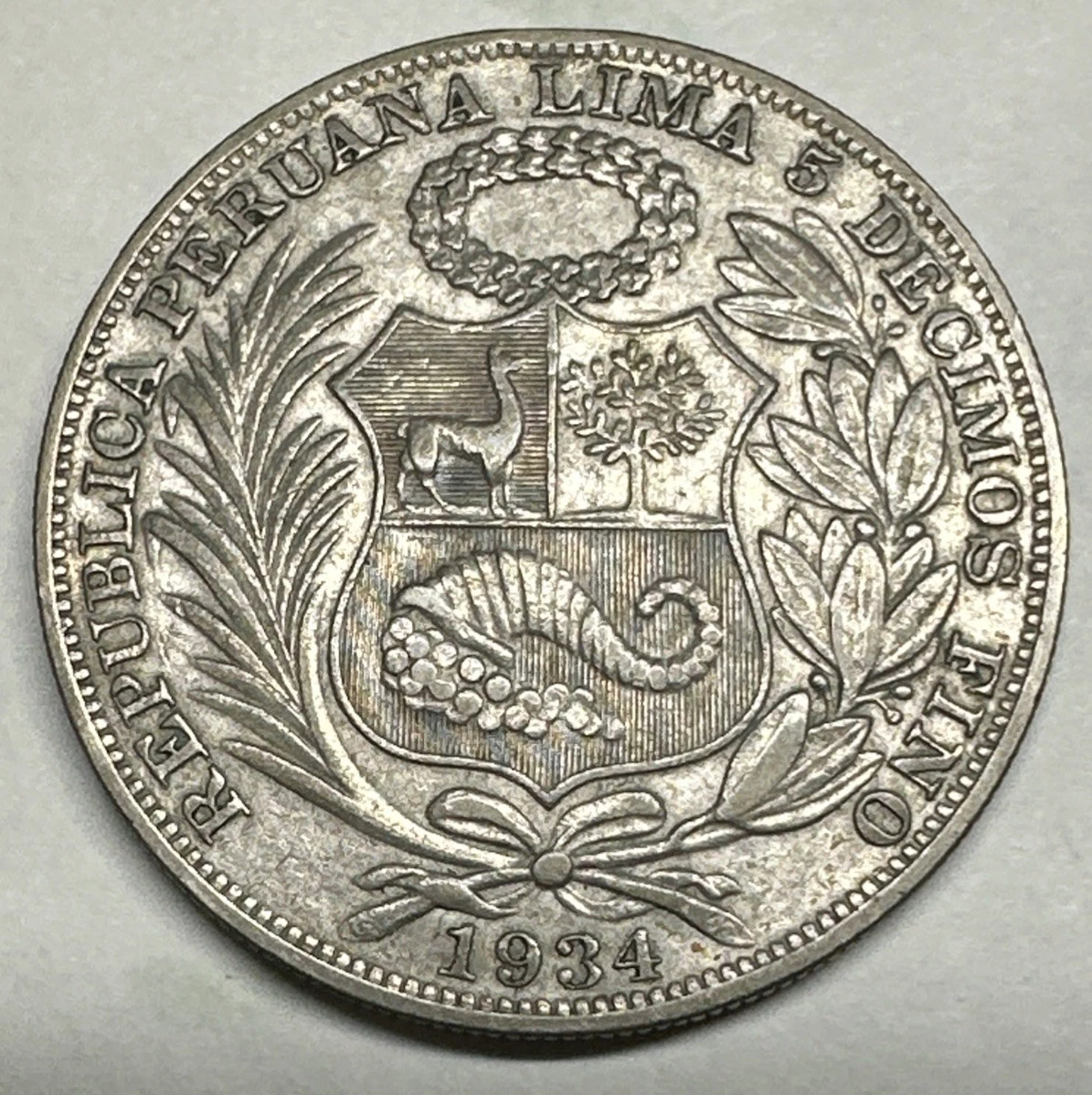 1934 Year Peruvian Coins for sale | eBay