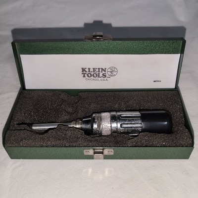 KLEIN TOOLS 57035 1/4'' DRIVE ADJUSTABLE TORQUE SCREWDRIVER 2-36 IN/LBS 57034 KIT