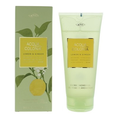 4711 Acqua Colonia Lemon Ginger Shower Gel 200ml For Women