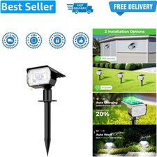 Solar Lights Outdoor Garden Motion Sensor, 56 LED 3 Modes Solar Security Ligh...