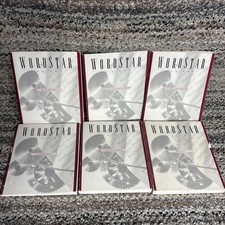 WordStar for DOS Ver 7.0 Manuals 6 Books Reference Installing Companion Programs