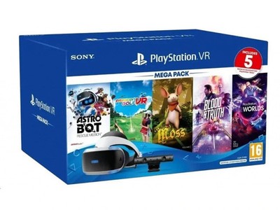 PlayStation VR Mega Pack - 5 VR Download Code Games Included (EURO/PAL Region 2)