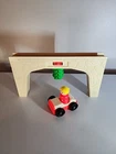 Fisher-Price Little People Vintage Main Street Light With Car And Little Person
