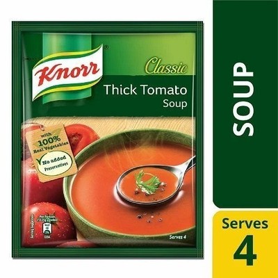 Knorr Instant Dicke Tomatensuppe ohne Zusatz von Konservierungsstoffen Portio...