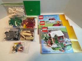 Lego 31038 Creator 3-in-1 Changing Seasons COMPLETE w/ manuals *Light-up brick*