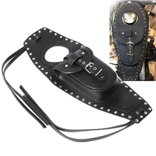 Fuel Gas Tank Cover Panel Dash Pouch Rivet Bag For Harley-Davidson 48 Iron 883