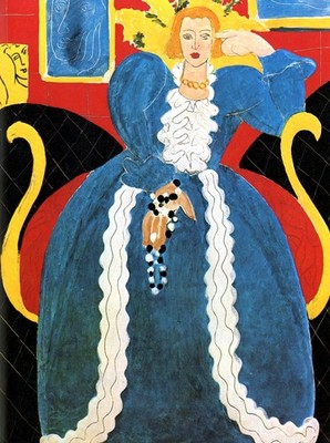 024 Henri Matisse -  Lady in Blue 1937 - Giclée Fine Art