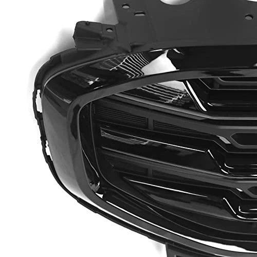 - FOR GMC Terrain Grille Grill 2018 2019 2020 2021 SLE Full Black Replaceable - Image 4 of 4