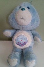 1983 Vintage Care Bears Grumpy Bear GRUMPY BEAR Plush Kenner 13"