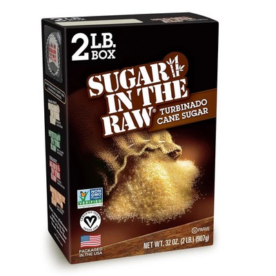Sugar In The Raw Granulated Turbinado Cane Sugar, No Added Flavors or erythr