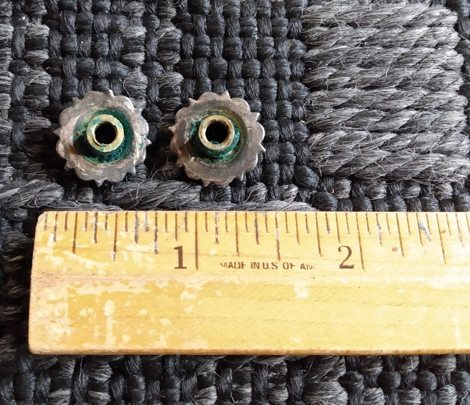 PAR de rédeas vintage prata esterlina Pico 5/8 concho show faroeste freio cabeceira - Imagem 3 de 3