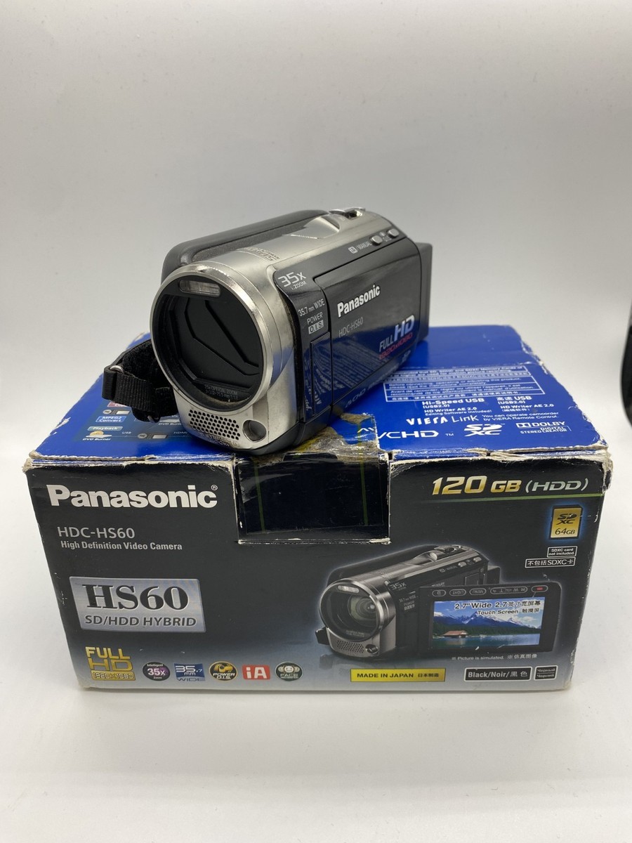 Panasonic HS60 120 GB Camcorder for sale online | eBay