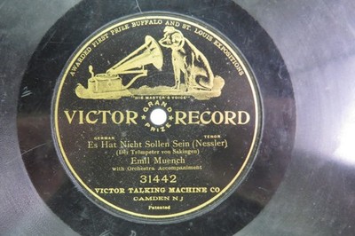 Emil Muench - VICTOR 31442 - Es Hat Nicht Sollen Sein - German  - 12 Inch Disc