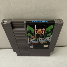 Donkey Kong 3 (1986) Original Arcade Classic NES Nintendo Entertainment System