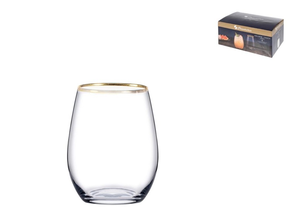 Pack of 6 glasses Amber 35 Cl Transparent Pasabahce