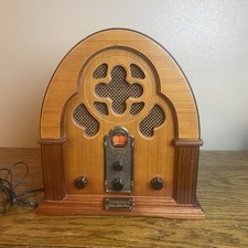 Works Thomas Collector AM/FM Radio  Cassette Player Model 317 TESTED Retro