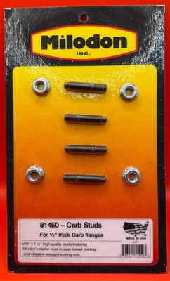 Milodon Carb Studs  - 81450