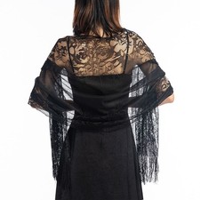 Lace Shawl Scarf Wraps For Women Bridal Bridesmaid Evening Gown
