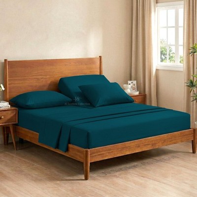 Split Head Flex Cal King Sheet Set - 100% Cotton Bed Sheets for Adjustable Be...