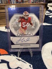 2025 Panini Flawless ALL-PRO Ink Fred Warner Auto #API-FWR 49ers NFL /10