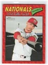 2026 Topps Heritage Color of the Year Orange Daylen Lile #124 Nationals /77