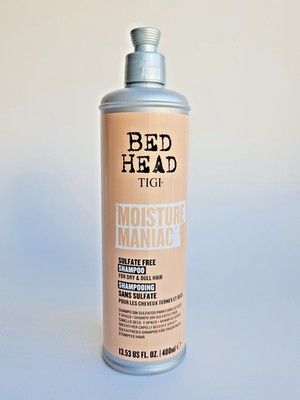 Bed Head Moisture Maniac Shampoo for Dry & Dull Hair 13.53 fl oz / 400ml 