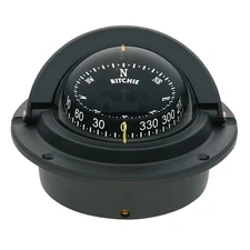 Ritchie F-83 Voyager Compass - Flush Mount - Black F-83 UPC 010342141002