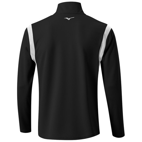 Suéter de golf Mizuno para hombre Winter Breeze Elite media cremallera top ligero cálido - Imagen 3 de 9