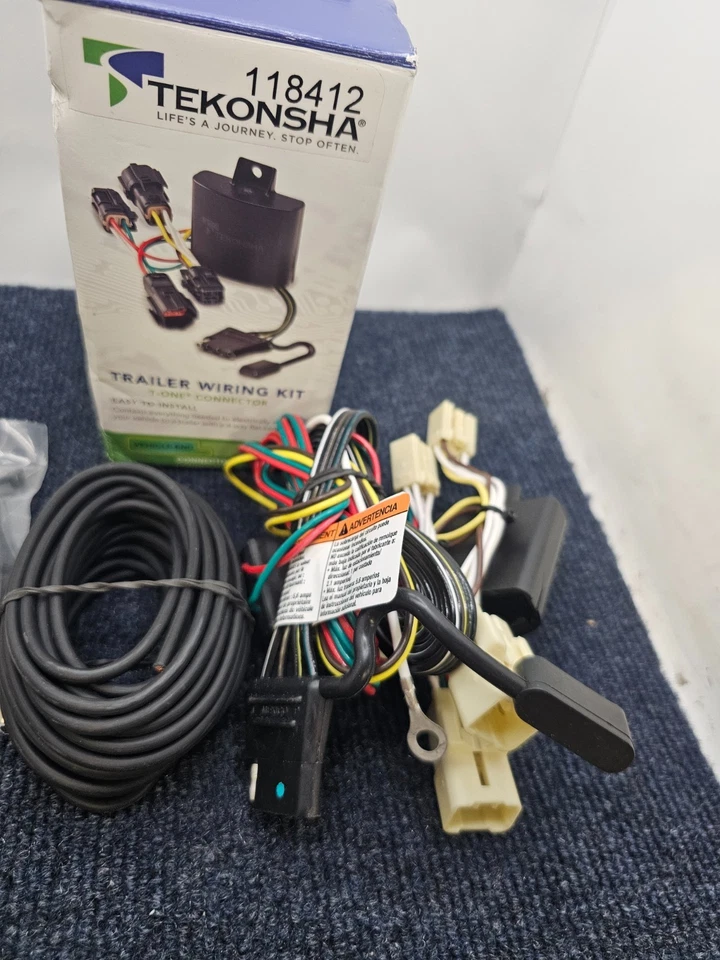 Tekonsha 118412 Trailer Wiring For 06-12 Toyota RAV4 08-10 Sequoia All Styles Foto 3 de 4