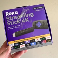 Roku Streaming Stick4K HD/4K/HDR Streaming Device with Long-range Wireless Voice
