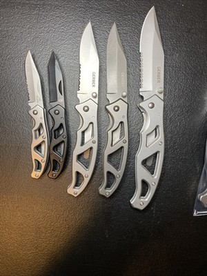 Gerber Paraframe Knife Small Medium Large Choose Model Folding Pocket Used