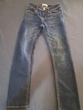 Jordache Girls Size 8 Denim Skinny Blue Jeans Medium Wash Stretchy Pockets