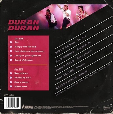 DURAN DURAN RELIGION レコード Duran Duran - Live Religion (IEX MAGENTA VINYL) - NEW WAVE *NEW
