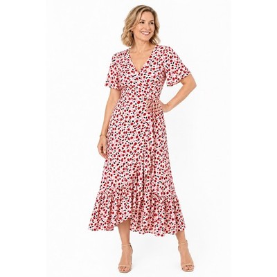 talbots maxi dress Jersey - Dynamic Paisley A little blue, a little