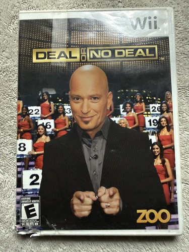 Deal or No Deal Nintendo Wii Tested Working Disc Damaged Case No Manual