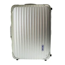 Rimowa Topas Cabin Trolley 2 Wheel Suitcase Carry Case 929.52 32L Silver