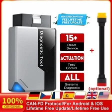 New 15 Resets Car Diagnostic Tool Car Code Reader Active Test OBD2 Auto Scanner