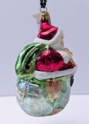Radko Christmas Ornament: On Top Of The World, 10th Anniversary Glass Santa — photo 3