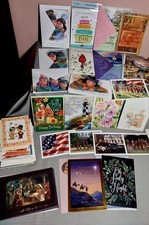 10 Pounds Of Holiday Greeting Cards Lot w/ Envelopes